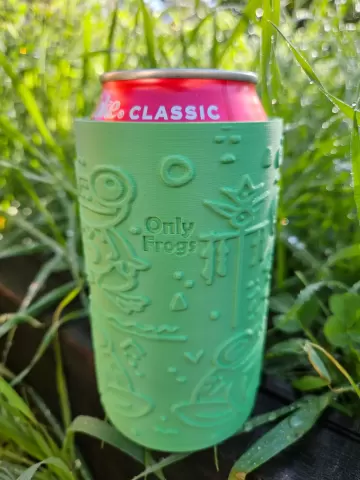 Froggy Can Koozie