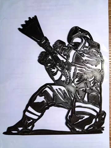 Firefighter figure - Worker3D