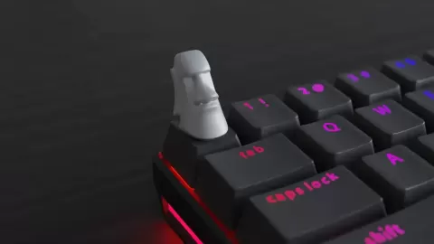 keycaps moai - Kacper Ertman