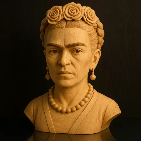 Frida Kahlo bust - Ha333aP