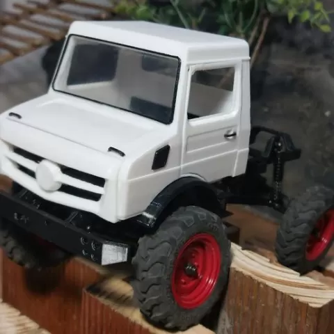 Unimog Body U5023 & U1600 for FMS FCX 24