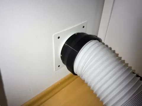 Adapter Abluftschlauch einer Mobilen Klimaanlage
