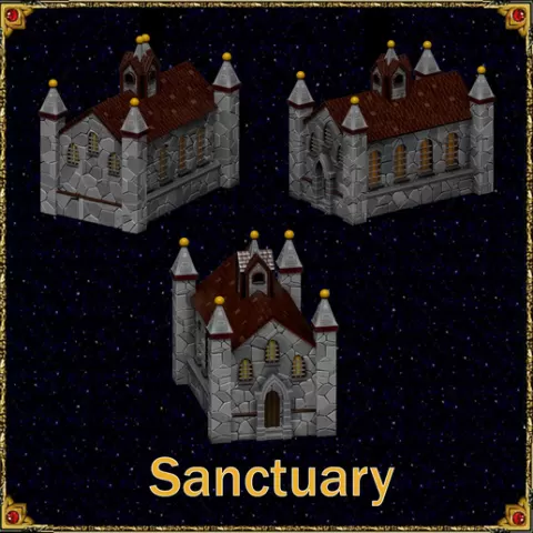 Heroes 3 Sanctuary miniature