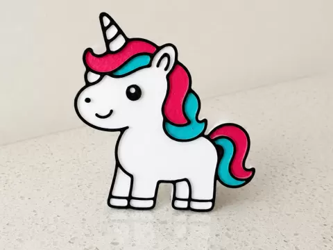 Cute Unicorn Shelf Sitter