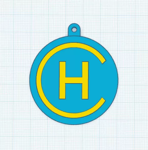 Hindú Rugby keychain