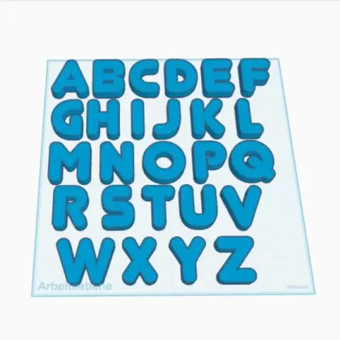 Buchstaben - Jacky 3D