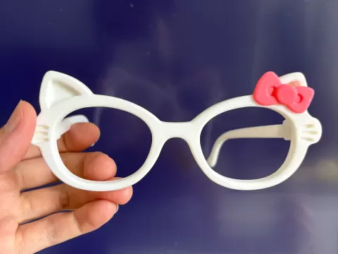 HelloKitty折叠眼镜
