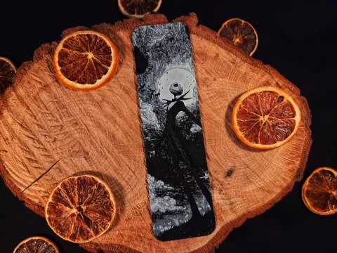 Jack Skellington inspired bookmark 3