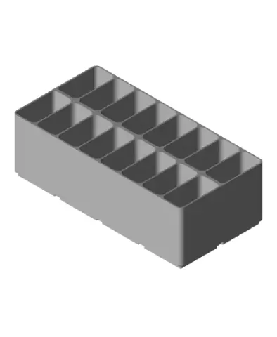 Gridfinity USB Cablemanager 2x4
