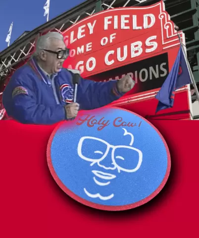 Harry Caray - HOLY COW! Coaster