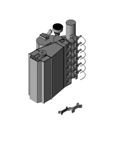 Main engine full assembly
