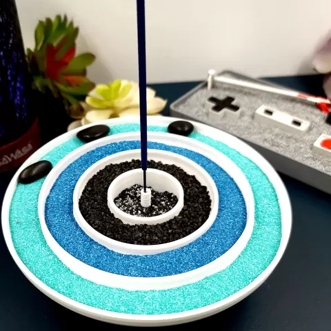 Zen Rings Incense Burner