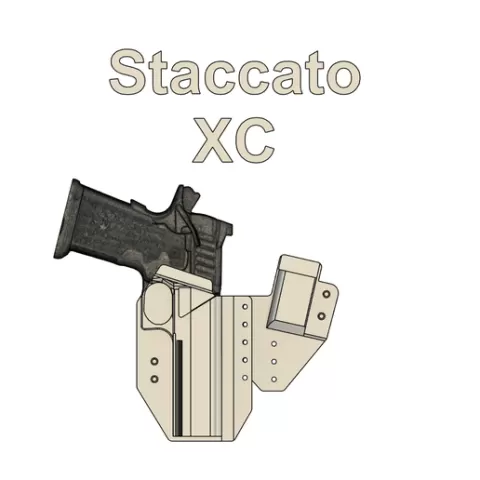 Staccato XC Sidecar Holster Mold