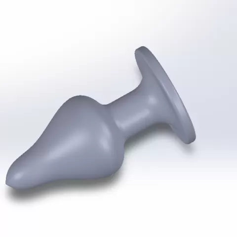 Pear-shaped expander plug
