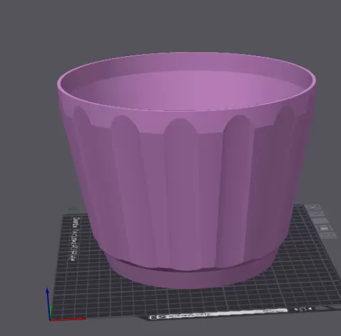 Florero ancho Candybar