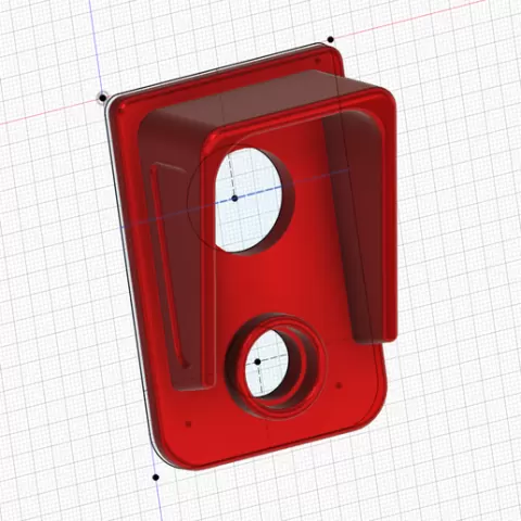toggle switch housing