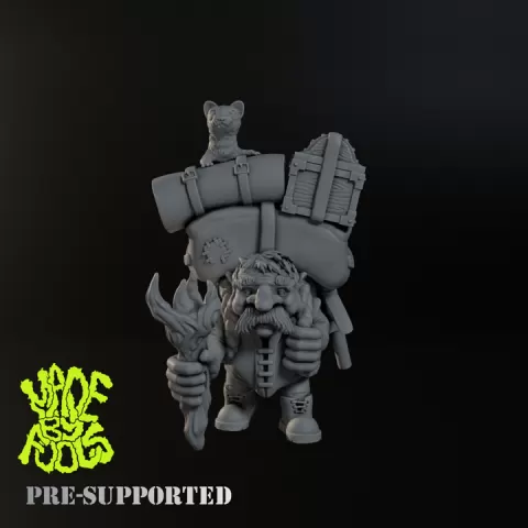Dwarf Wizard Apprentice by Made By Fools
