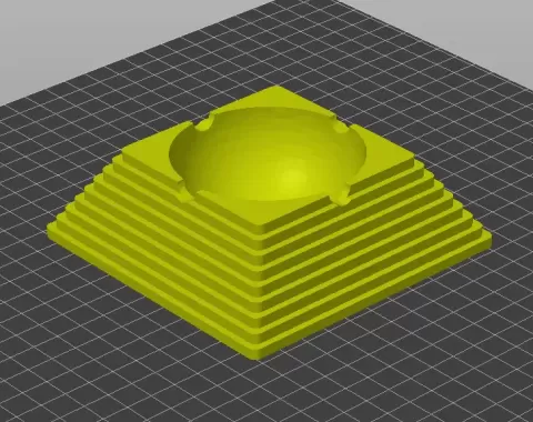 pyramid ashtray