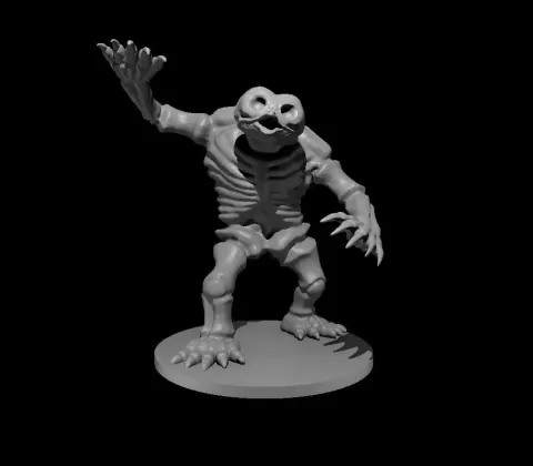 Skeleton Owlbear