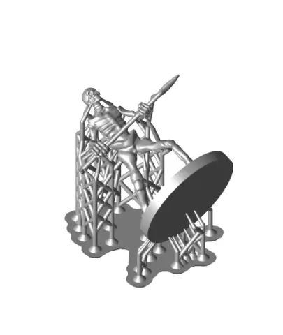 Skeleton with a Spear