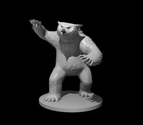Owlbear Standing