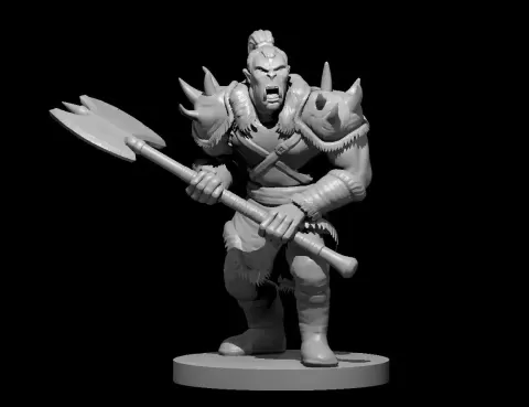 Male Orc Warrior