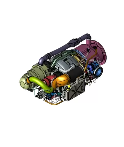 TURBOJET ENGINE