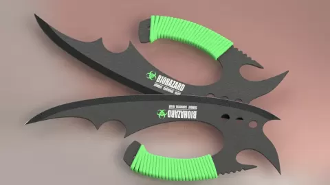 Biohazard knife (Cuchillo biohazard)