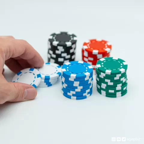Dual Color Poker Chips