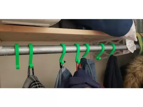 Coat hook For Pole-rod