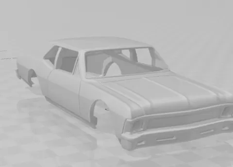 chevy nova race dirt