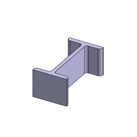 Universal Wall Mount Holder – Minimalist 3D Print Bracket