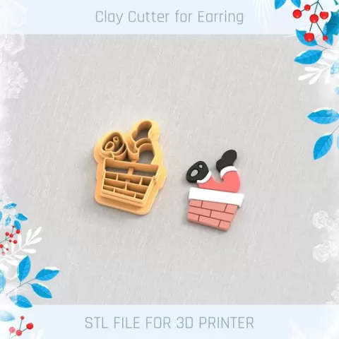 Santa in the Chimney