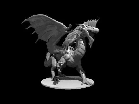 Adult Silver Dragon