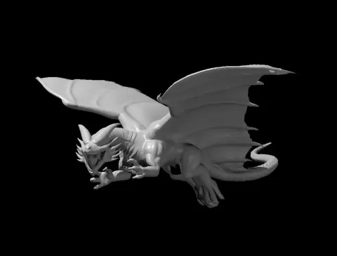 Flying Copper Dragon Wyrmling