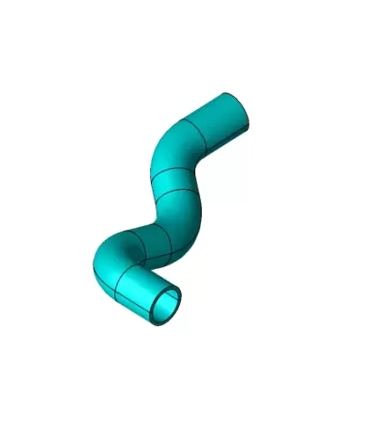 MOLDED RUBBER HOSE 1.stp
