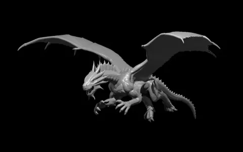 Flying Bronze Dragon Wyrmling