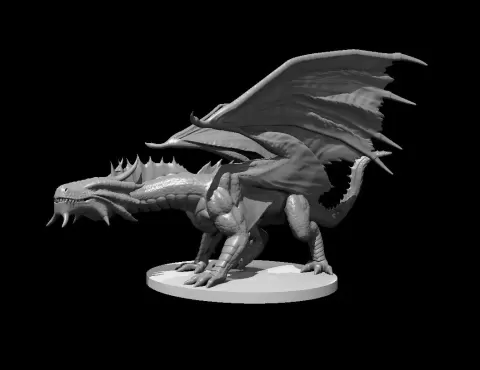 Young Bronze Dragon