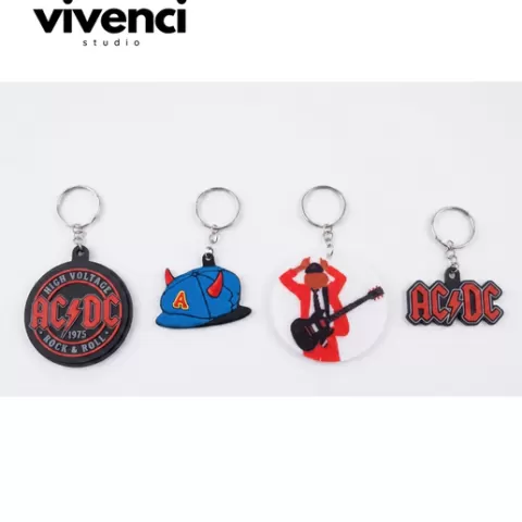 Pack de LLaveros AC/DC