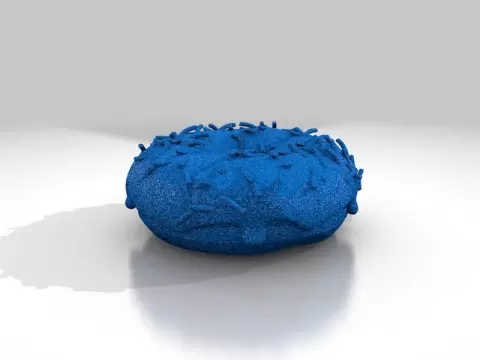 Blender Donut with sprinkles