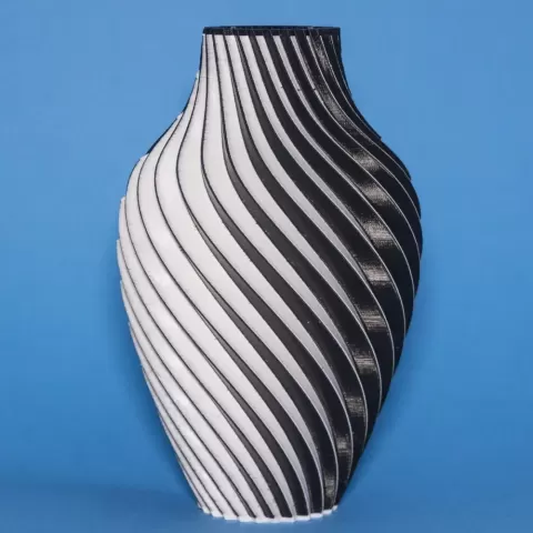 Chromatic Split Vase