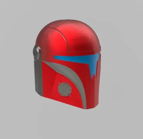 Red Hood inspired Mandalorian