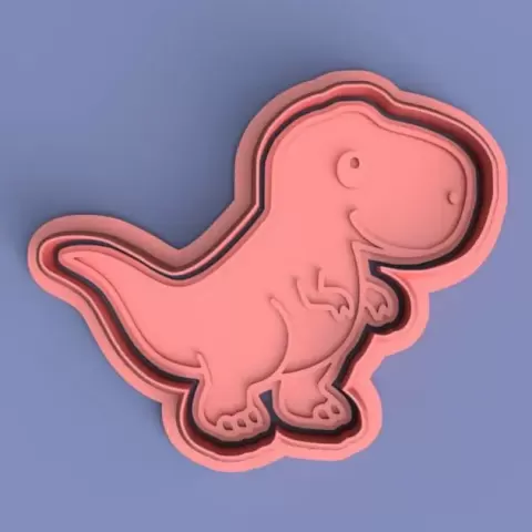 dino cookie cutter - Crafteros
