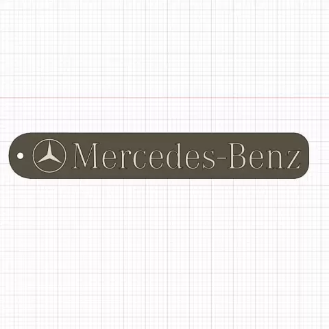 Mersedes keychain - Power-Fan