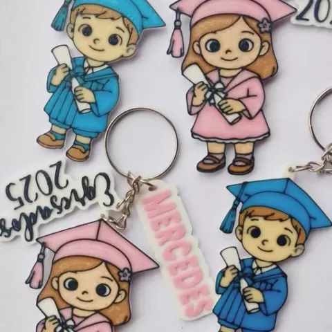 KEY RING GRADUATES. INITIAL LEVEL. KINDERGARTEN. PRESCHOOL