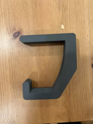 StrongArm: A Table & Desk holder (hook) for bags and purses and headphones