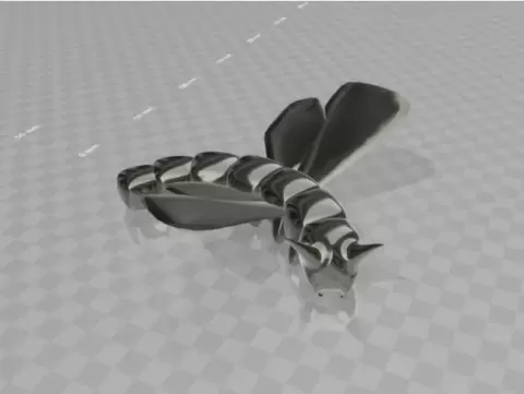 seidenraupe - Spinner with wings