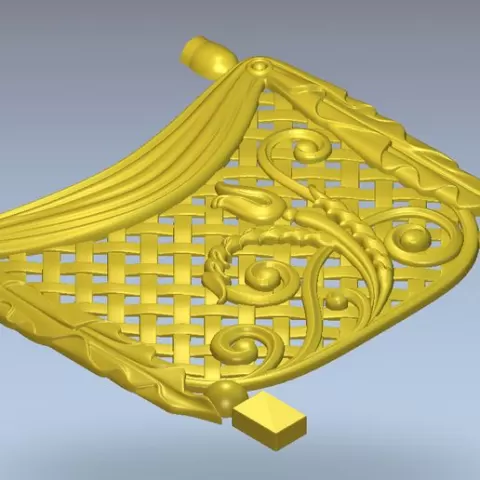 Classic carved panel for CNC No. 1