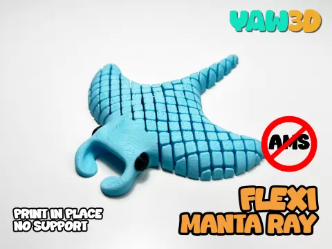 Flexi Manta Ray Fidget