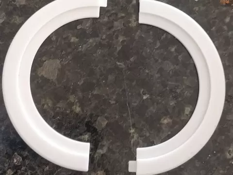 Recessed light repair ring